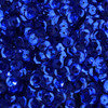 10mm Cup Sequins Royal Blue Shiny Metallic
