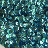 10mm Cup Sequins Aqua Blue Shiny Metallic