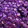 10mm Cup Sequins Purple Hologram Glitter Sparkle Metallic