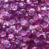 10mm Cup Sequins Orchid Pink Hologram Glitter Sparkle Metallic