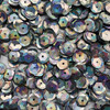 10mm Cup Sequins Silver Laser Rainbow Reflective Metallic