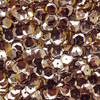 10mm Cup Sequins Rose Gold Shiny Metallic