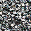 8mm Cup Sequins Silver Hologram Glitter Sparkle Metallic