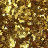 4mm Flat Sequins Dark Yellow Gold Shiny Metallic