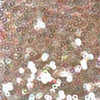 4mm Flat Sequins Clear Pink Warm Hue Super Shiny Crystal Rainbow Iris