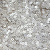 4mm Flat Sequins Crystal White Hologram Glitter Sparkle