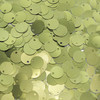 10mm Sequins Top Hole Olive Green Matte Metallic