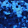 10mm Sequins Top Hole Royal Blue Shiny Metallic