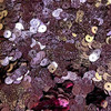 6mm Flat Sequins Pink Metallic Embossed Texture