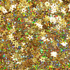 Star Sequin 5mm Gold Hologram Made in USA