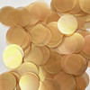 30mm Sequins Peach Orange Transparent Matte Frosted Rainbow Medium Hole