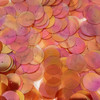 20mm Sequins Orange Crystal Rainbow Iris