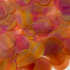 30mm Sequins Orange Crystal Rainbow Iris