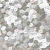 6mm Sequins Oyster White Opaque