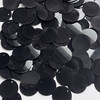 20mm Sequins Black Velvet Velour Flocked Fuzzy