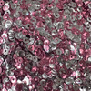 5mm Sequins Pink Silver Metallic Bubble Reversible