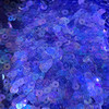 5mm Sequins Amethyst Purple Crystal Rainbow Iris