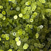 5mm Sequins Green Apple Transparent Glossy Matte