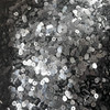 5mm Sequins Smoke Gray Transparent Glossy Matte