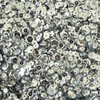 Silver Cup Sequins 5mm 8mm Metallic Mix 100 grams