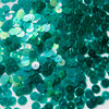 6mm Sequins Rich Green Crystal Rainbow Iris Iridescent