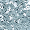 5mm Flat Sequins Powder Blue Opaque Glossy Made in USA