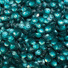6mm Cup Sequins Deep Teal Blue Green Transparent Glossy Matte Made in USA