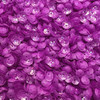 6mm Cup Sequins Amethyst Purple Transparent Hologram  Made in USA