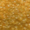 6mm Cup Sequins Yellow Transparent Hologram Made in USA