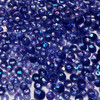 6mm Cup Amethyst Purple Crystal Rainbow Iris Made in USA