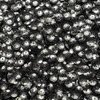 6mm Cup Hematite Gray Metallic Embossed Texture Made in USA