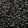 6mm Cup Black Metallic Embossed Texture Made in USA