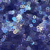 4mm Sequins Lavender Purple Matte Rainbow Frost Made in USA