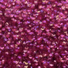 4mm Cup Sequins Berry Pink Crystal Rainbow Iris