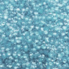 4mm Cup Sequins Light Aqua Blue Crystal Rainbow Iris