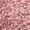 6mm Cup Sequins Light Pink Transparent Matte Satin