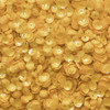 6mm Cup Sequins Tangerine Orange Transparent Glossy Matte