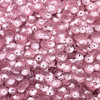 6mm Cup Sequins Rose Pink Pearl Translucent