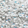 6mm Cup Sequins White Super Shiny Rainbow Iris