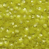 6mm Cup Sequins Yellow Transparent Fluorescent