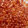 6mm Cup Sequins Amber Transparent see-through.