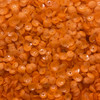 6mm Cup Sequins Light Orange Transparent Fluorescent