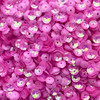 6mm Cup Sequins Light Pink Rainbow Iris Matte Duo