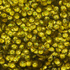 6mm Cup Sequins Rich Yellow Hologram Glitter Sparkle