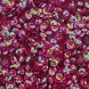 6mm Cup Sequins Crimson Red Opaque Iris Luster Made in USA