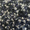 6mm Cup Sequins Navy Blue Silver Metallic Reversible Made in USA
