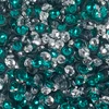 6mm Cup Sequins Teal Silver Metallic Reversible Made in USA