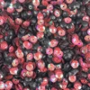 6mm Cup Sequins Rose Luster Mattte Black Rainbow Iris / Matte Duo Two Sided Made in USA
