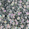 6mm Cup Sequins Pink Mother of Pearl Mattte Black Rainbow Iris / Matte Duo Two Sided Made in USA