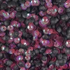 6mm Cup Sequins Berry Pink Luster Mattte Black Rainbow Iris / Matte Duo Two Sided Made in USA